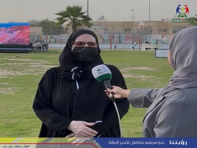 مراسلة برنامج ديرتنا على قناة السعودية تسلط الضوء على مبادرة همة وعزم بنسختها الثانية